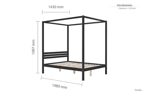 Mercia Four Poster Bed
