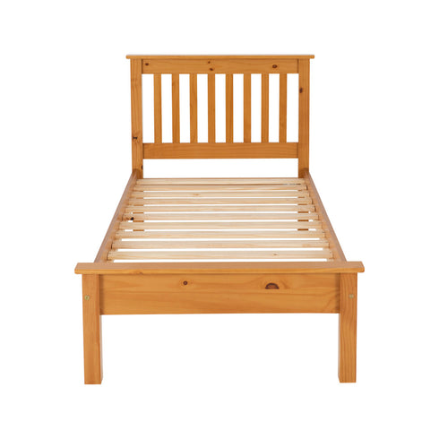 Monaco 3FT Bed Low Foot End - Antique Pine