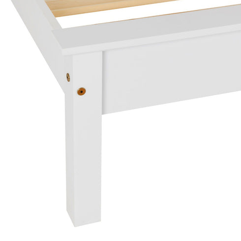 Monaco 3FT Bed Low Foot End - White