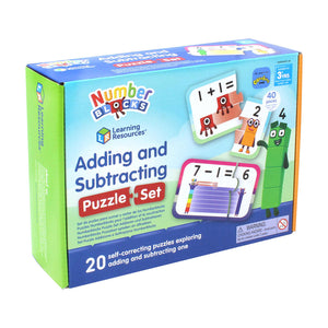 Numberblocks Adding and Subracting Puzzle Set