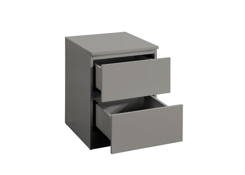 Oslo 2 Drawer Bedside