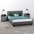Prado 5FT Bed - Grey Faux Leather