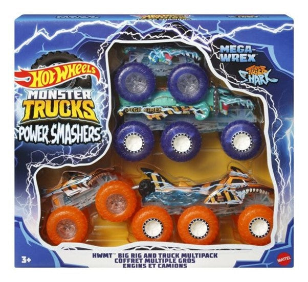 Hot Wheels MT 1:64 Power Smashers & Big Rigs