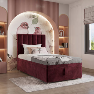 Plush Velvet Burgundy