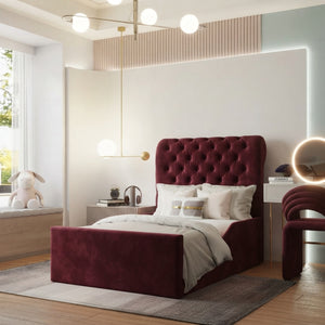 Plush Velvet Burgundy