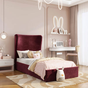 Plush Velvet Burgundy