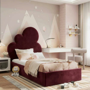 Plush Velvet Burgundy