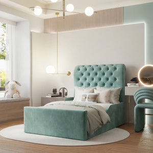 Plush Velvet Seafoam