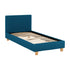 Prado 3FT Bed - Petrol Blue Fabric