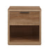 Stockwell 1 Drawer Bedside Rustic Oak Effect