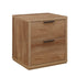 Stockwell 2 Drawer Bedside Rustic Oak Effect
