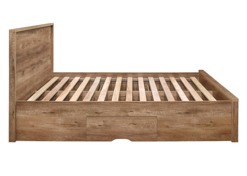 Stockwell Bed Rustic Oak Effect