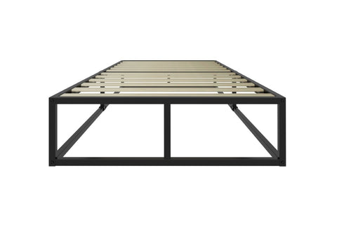 Soho Metal Platform Bed Black