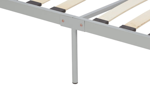 Solo Single Bed Silver