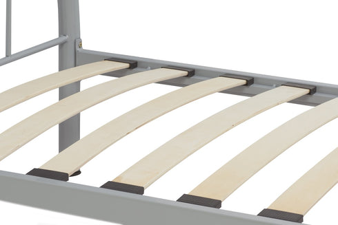 Solo Single Bed Silver