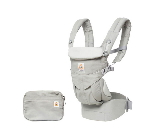 Ergobaby Omni Classic Cotton Baby Carrier- Pearl Grey