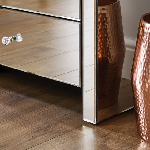 Seville 3 Drawer Bedside