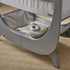 Shnuggle Air Lite Bedside Crib with Mattress- Grey