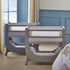Shnuggle Air Lite Bedside Crib with Mattress- Taupe
