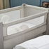 Shnuggle Air Lite Bedside Crib with Mattress- Taupe