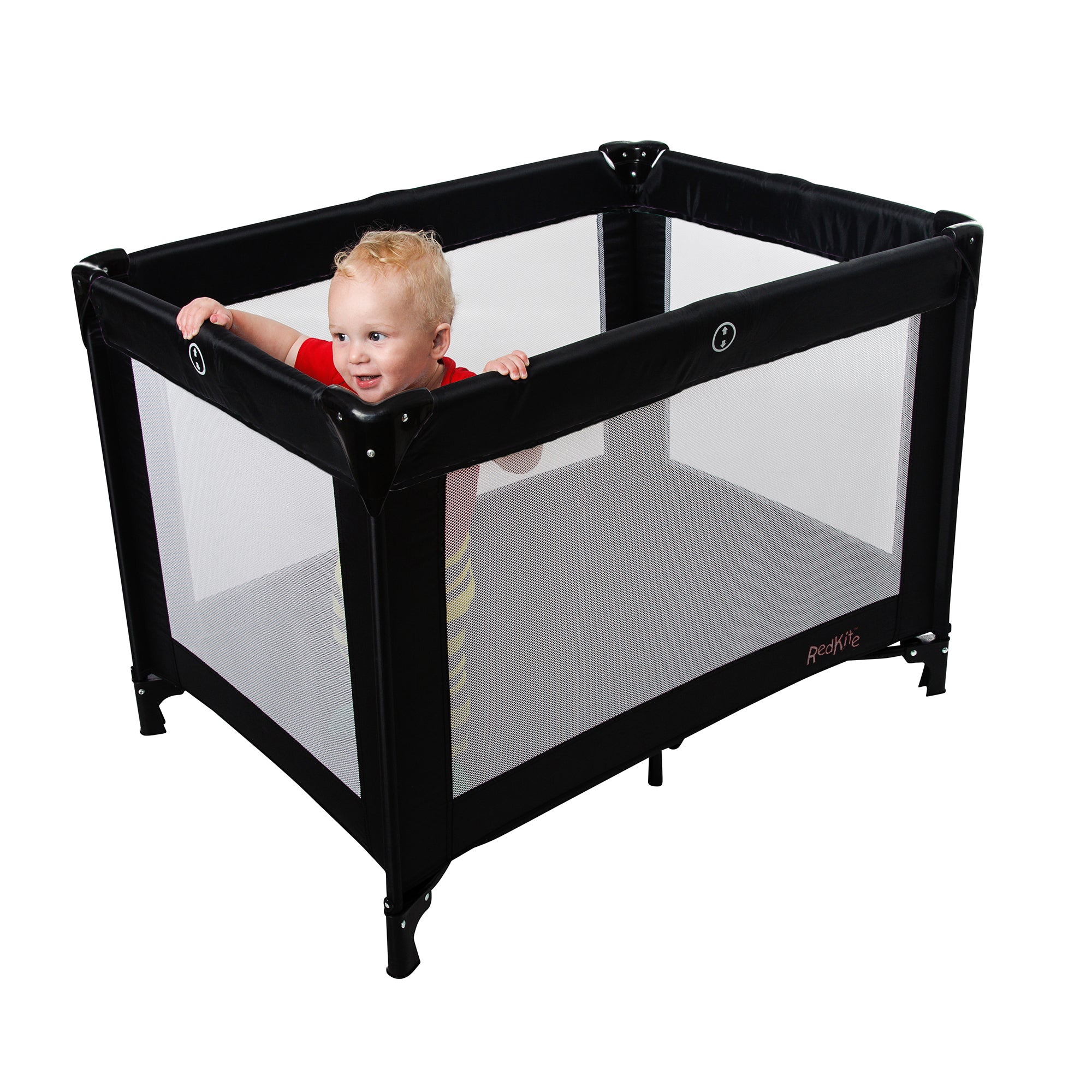 Sleeptight Travel Cot Black