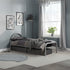 Solo Single Bed Silver