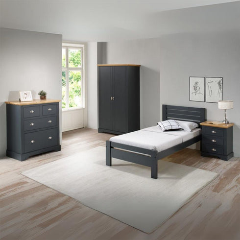 Toledo 3FT Bed - Grey