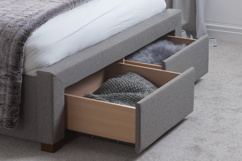 Valentino 2 Drawer Bed