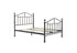 Victoria Bed Black Nickel