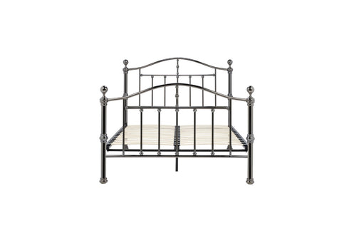 Victoria Bed Black Nickel