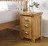 Woburn Small 3 Drawer Bedside Oak