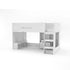 Kidsaw - Kudl, Mid Sleeper with Desk, Bookcase, Toybox in White