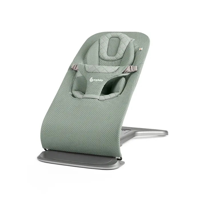 Ergobaby Evolve Bouncer - Sage Green Mesh