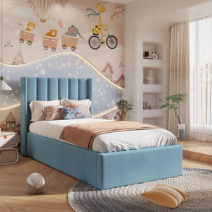 Freya Kids Bed Baby Blue