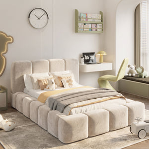 Plush Velvet Ivory