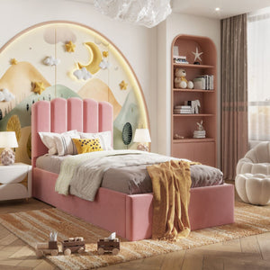 Mila Kids Bed Pink