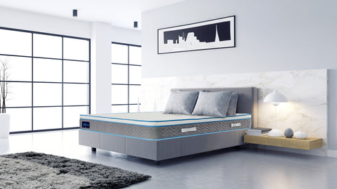 BedzOnline Hybrid - Maxi Cool Prime Individually Pocket Mattress With Memory Foam