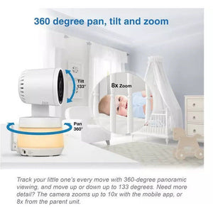VTech RM7767HD Smart Video Baby Monitor