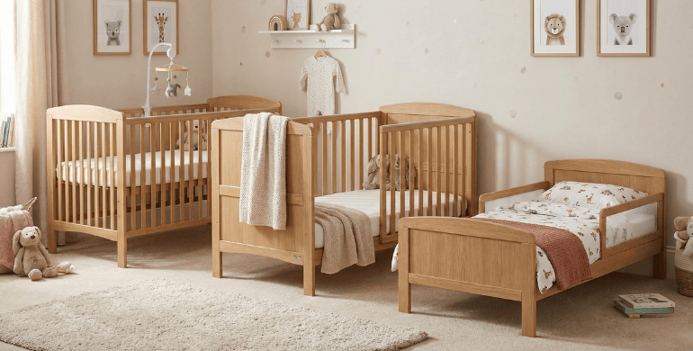 Cot vs cot bed vs toddler bed