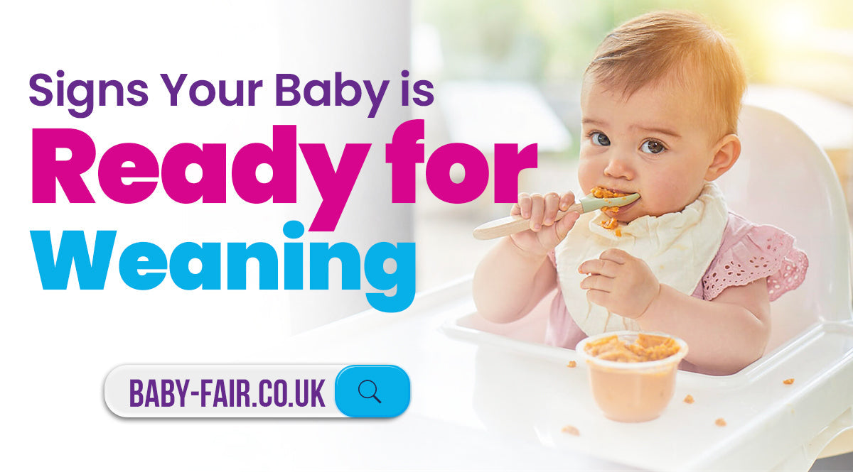 Signs your baby is ready for weaning