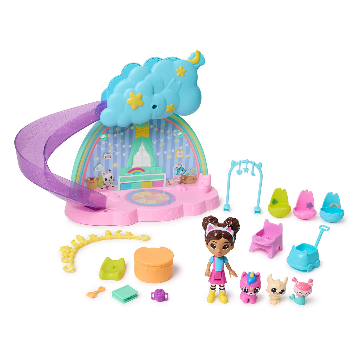 Gabby's Dollhouse Kitty Care Playset