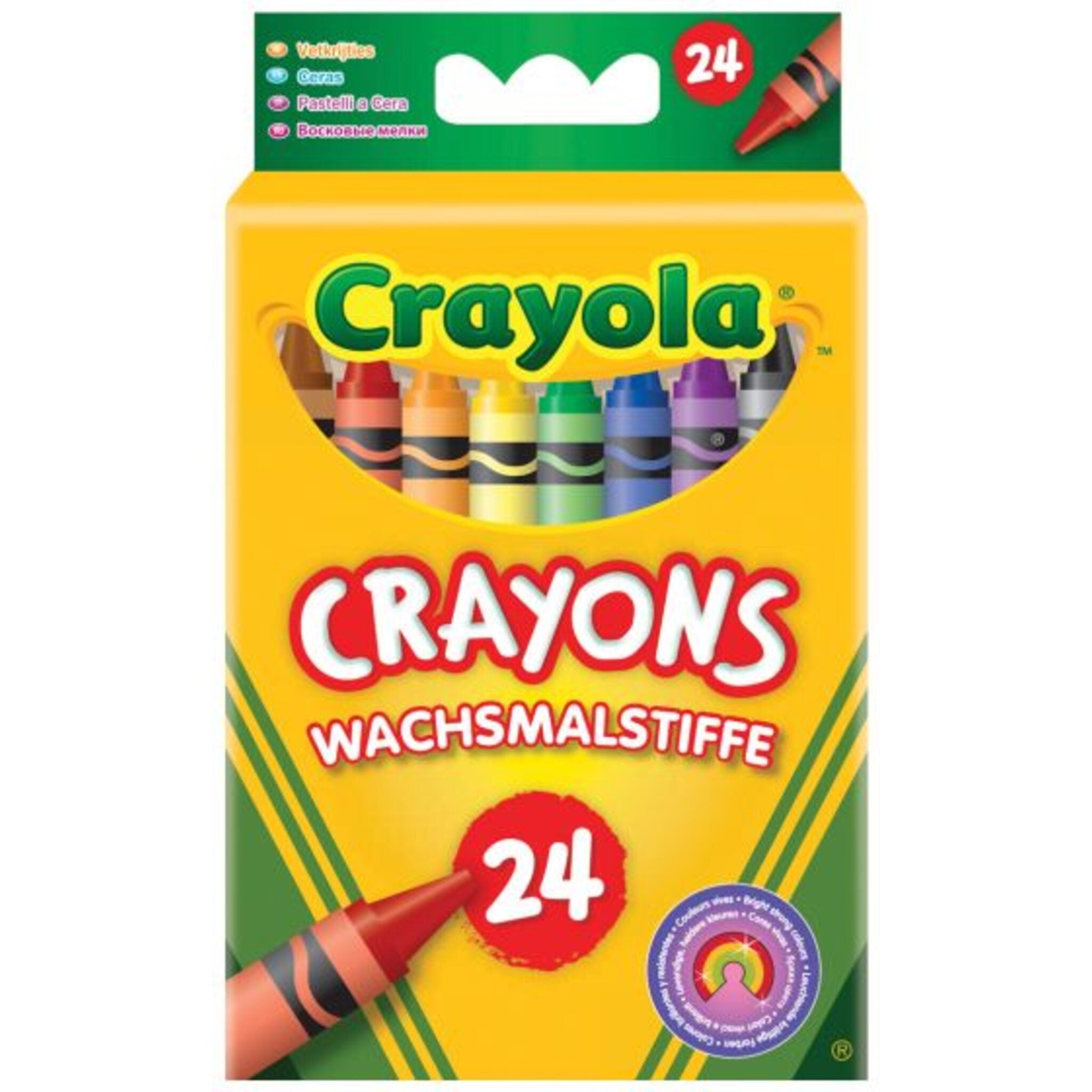 Crayola 24 Eco Crayons Assorted