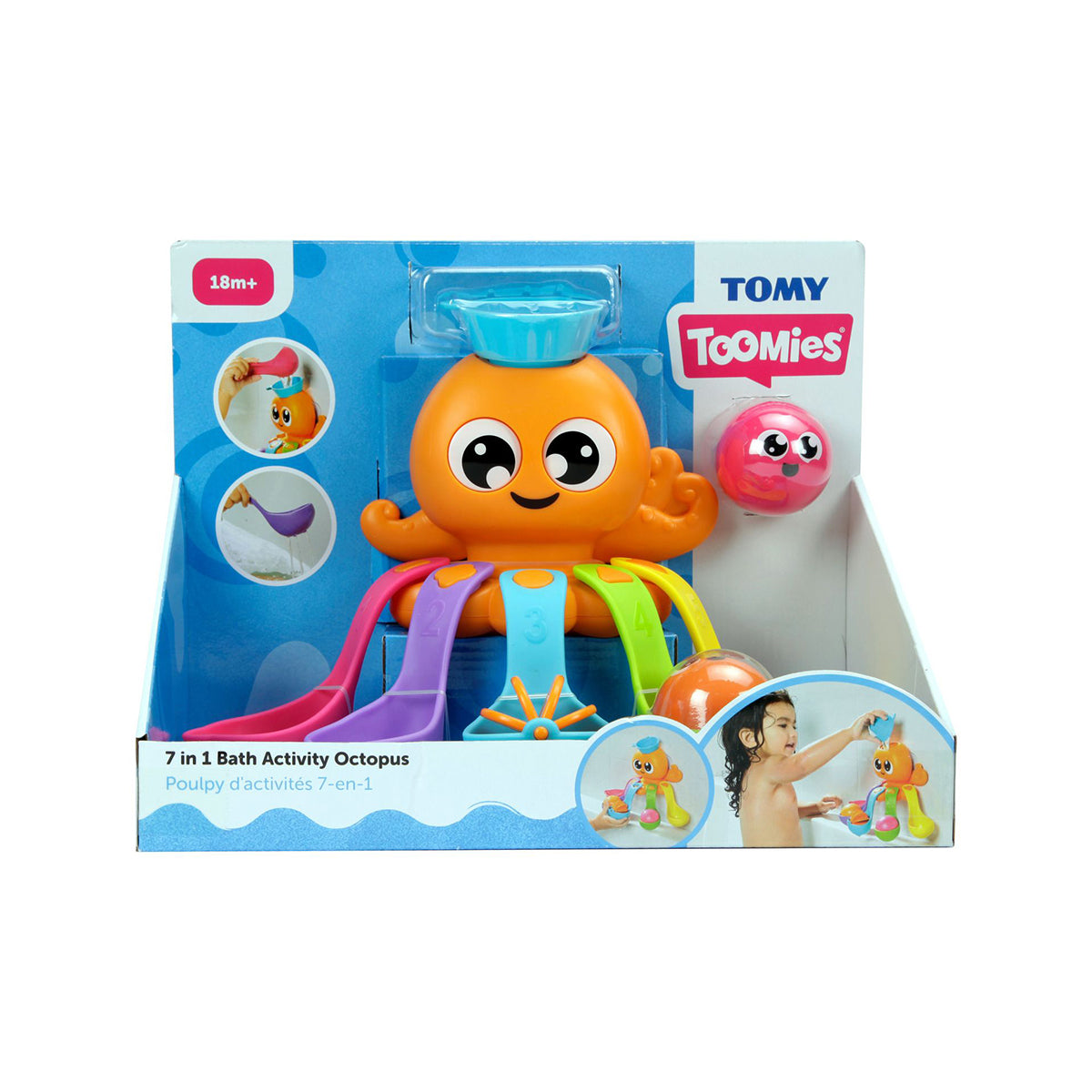 Toomies 7-in-1 Bath Activity Octopus