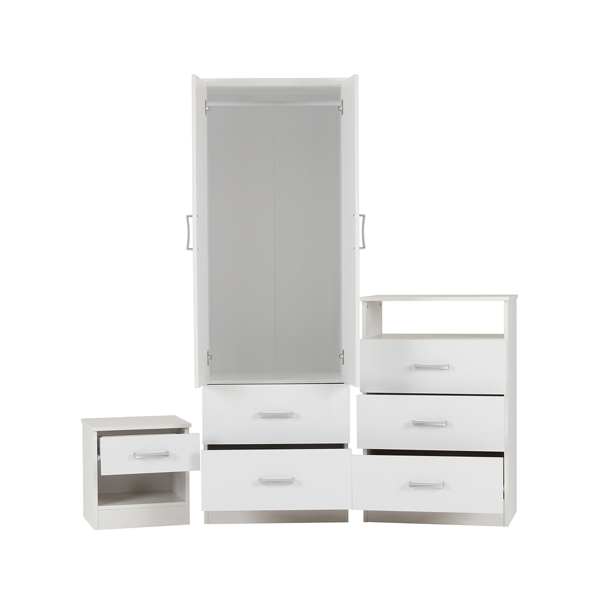 Polar Bedroom Set - White