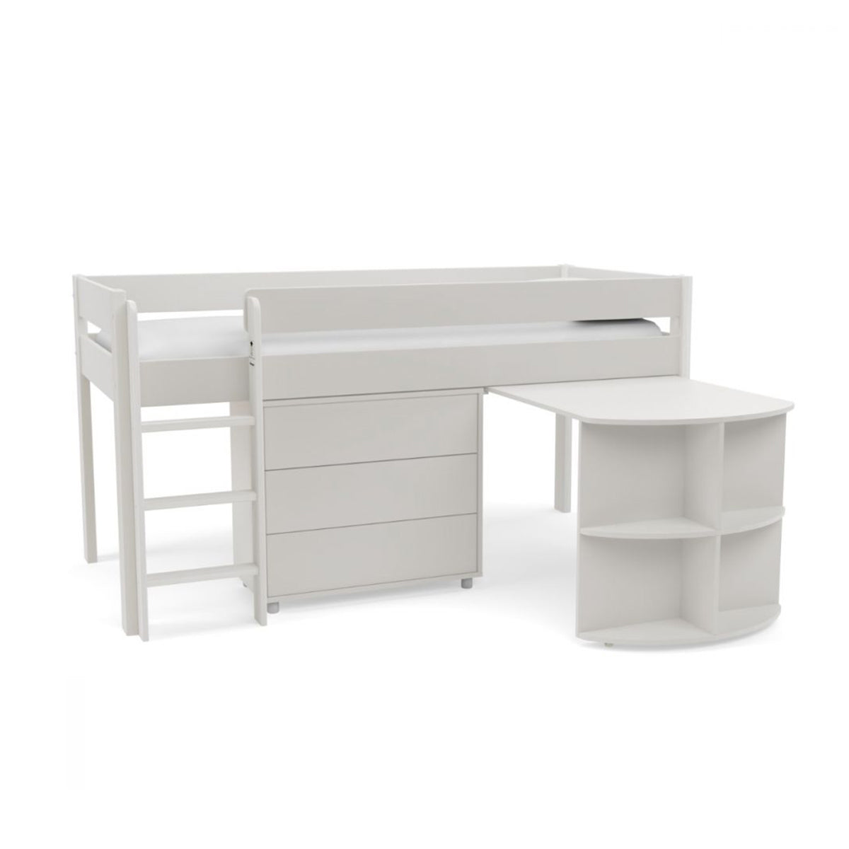 Uno White Bunk Bed