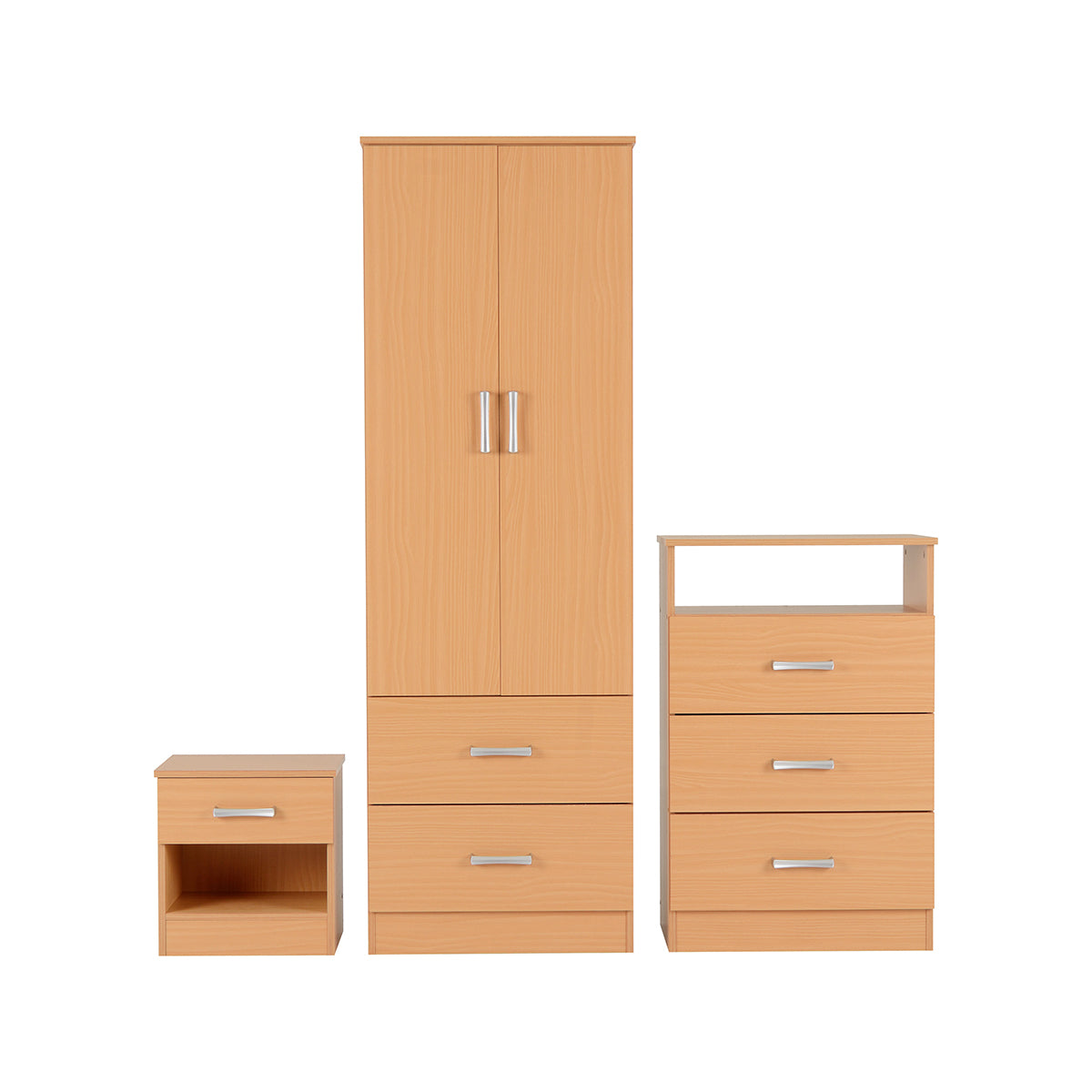 Polar Bedroom Set - Beech