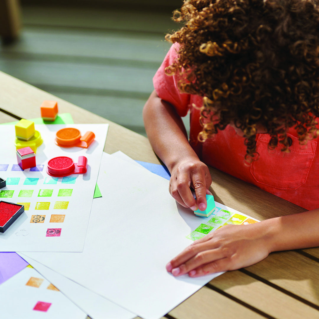 Stampoline 4 Pattern Numberblocks Stampoline Park Stamp Activity Set - Babyfair Ltd