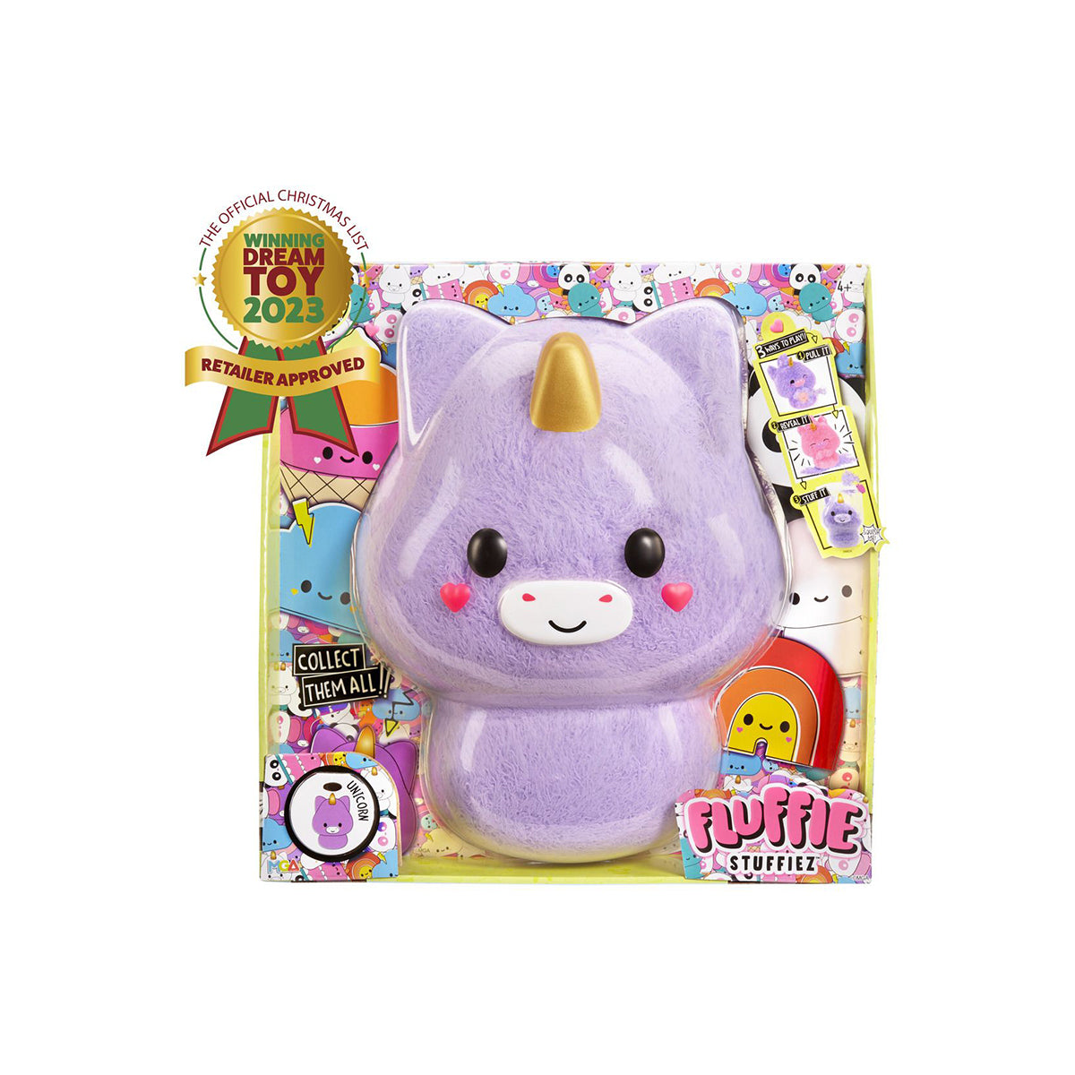 Fluffie Stuffiez Large Collectible Unicorn Plush