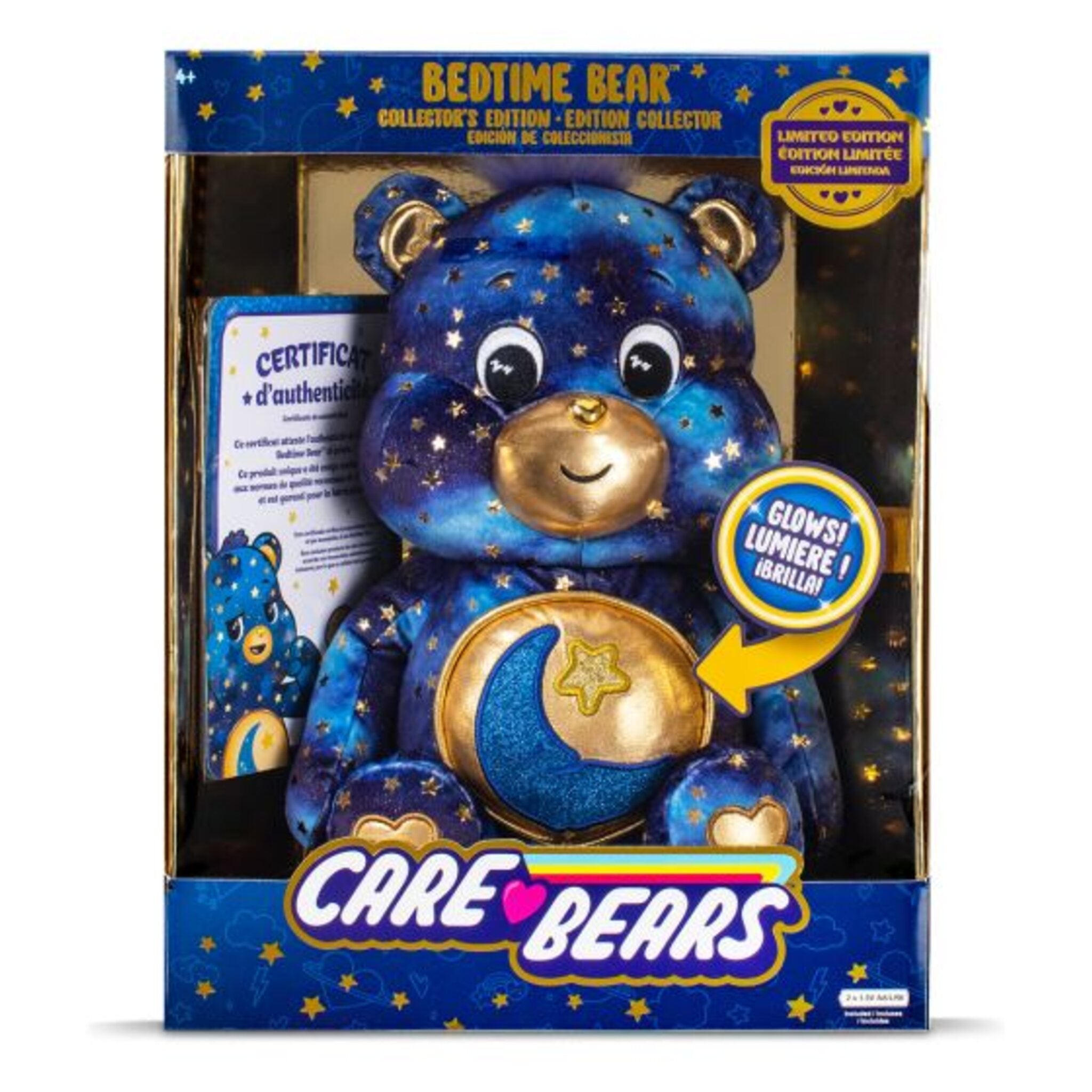 Care Bears Glowing Belly Bedtime Bear Plush