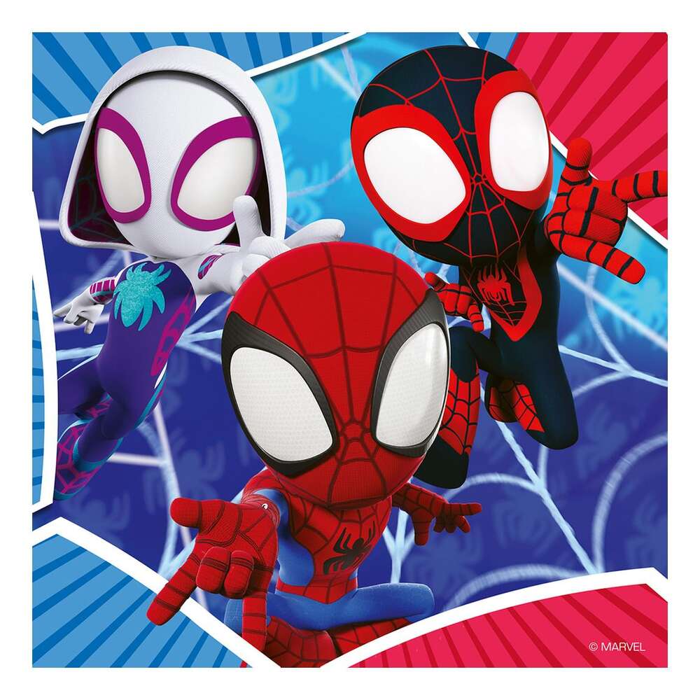 Spidey and His Amazing Friends 49 Piece Jigsaw Puzzle 3 Pack